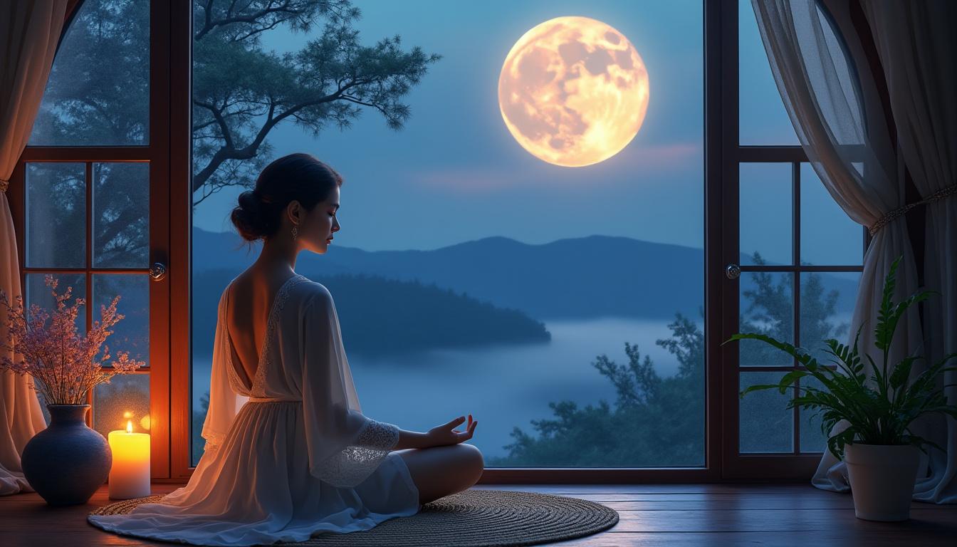 découvrez comment le soin énergétique associé à la pleine lune vous aide à libérer l'ancien et à vous harmoniser avec les cycles lunaires pour un bien-être profond.