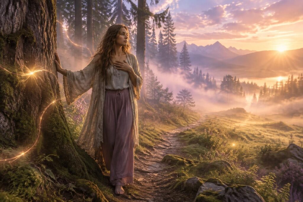 développez votre éveil spirituel à votre rythme, avec discernement et ancrage, sans perdre vos repères ni votre équilibre.