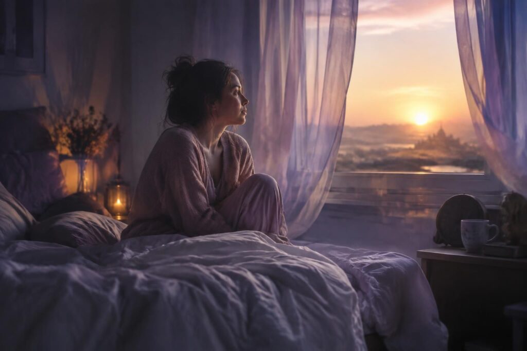 éveil spirituel et sommeil perturbé : découvrez les causes possibles, les signes à observer et des conseils pour retrouver un rythme apaisé.